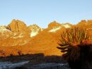 Chogoria Route - vrcholov partie Mt.Kenya od Mintos Campu