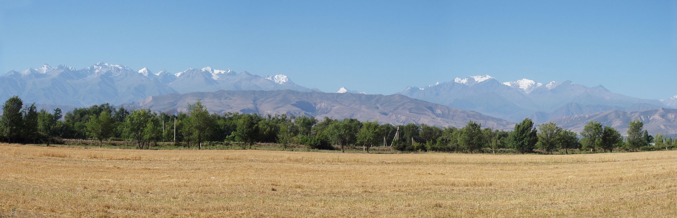  Kyrgyzsk� Alatau ze severu 