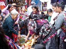 Trh v Chichicastenangu